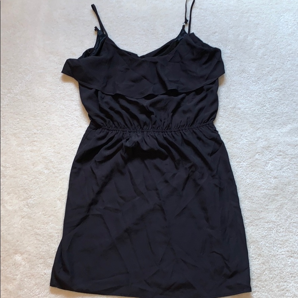 BCBGeneration Black Spaghetti Strap Dress- Medium